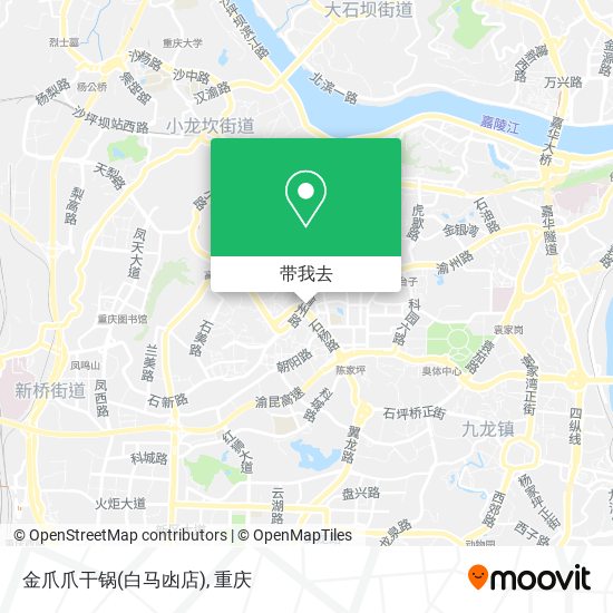 金爪爪干锅(白马凼店)地图