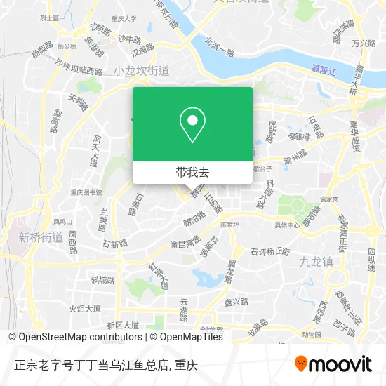 正宗老字号丁丁当乌江鱼总店地图