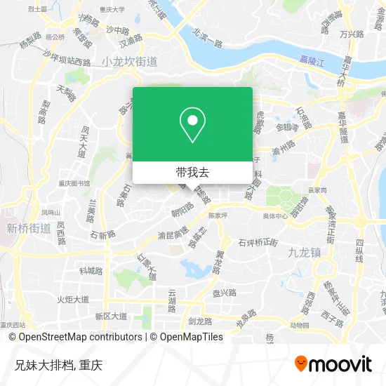 兄妹大排档地图