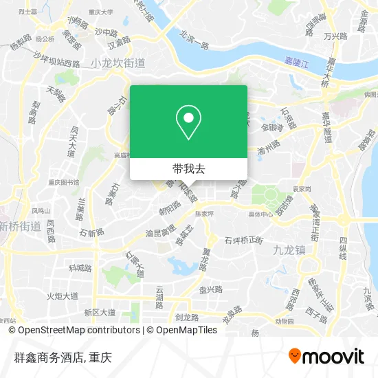 群鑫商务酒店地图