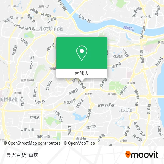 晨光百货地图