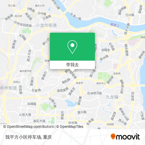 我平方小区停车场地图