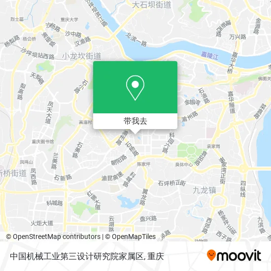 中国机械工业第三设计研究院家属区地图