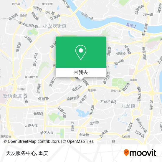 天友服务中心地图