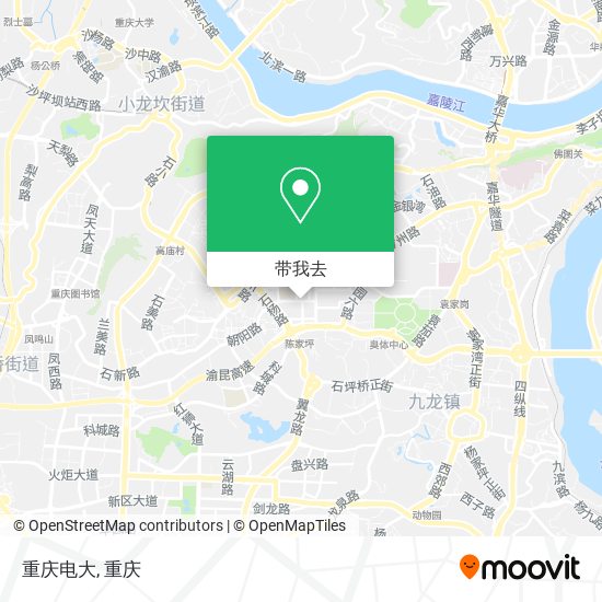 重庆电大地图