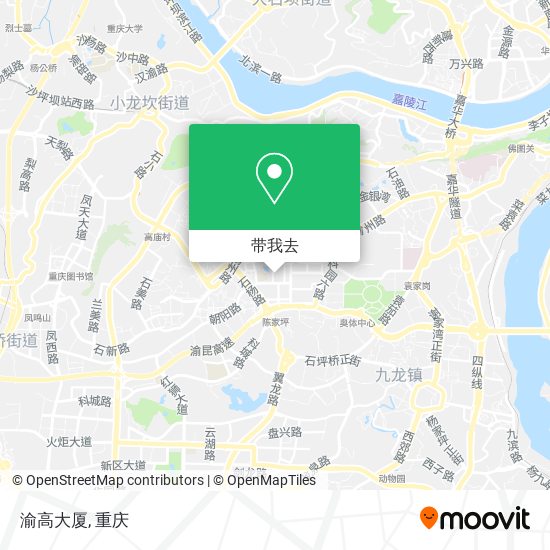 渝高大厦地图