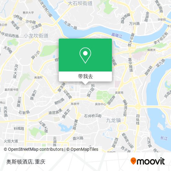 奥斯顿酒店地图
