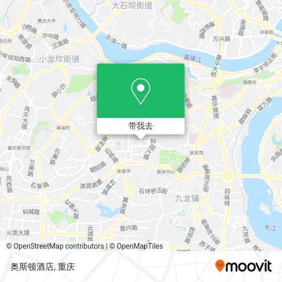 奥斯顿酒店地图