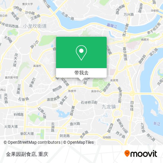 金果园副食店地图