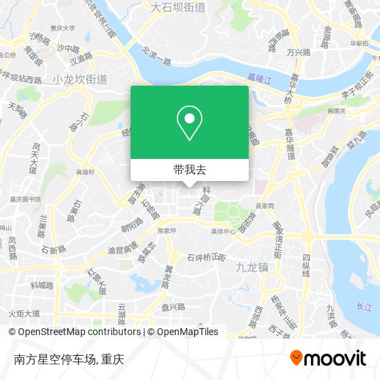 南方星空停车场地图