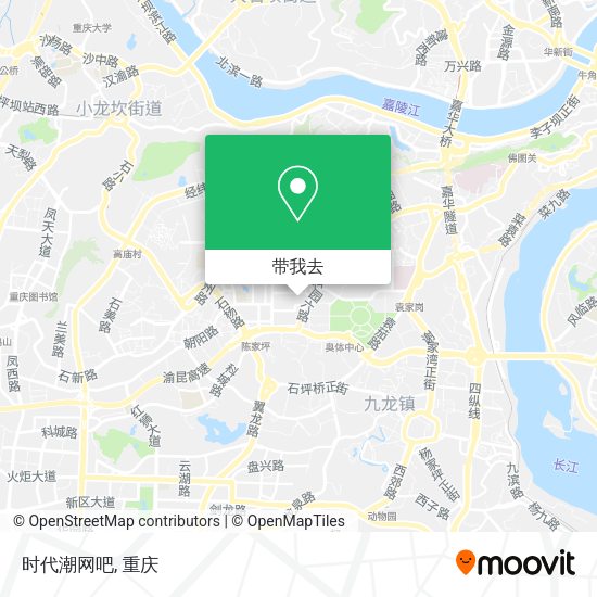 时代潮网吧地图