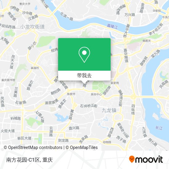 南方花园-C1区地图