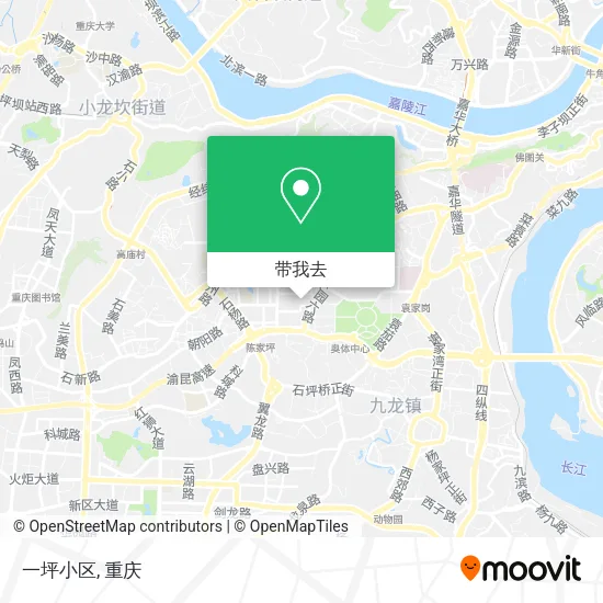 一坪小区地图
