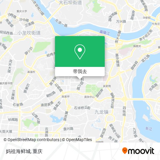 妈祖海鲜城地图