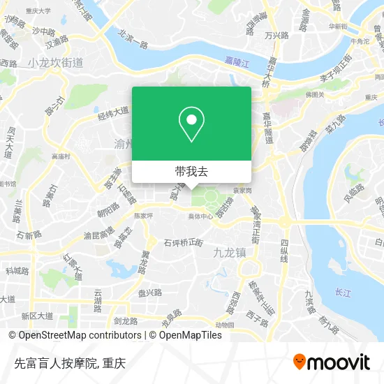 先富盲人按摩院地图