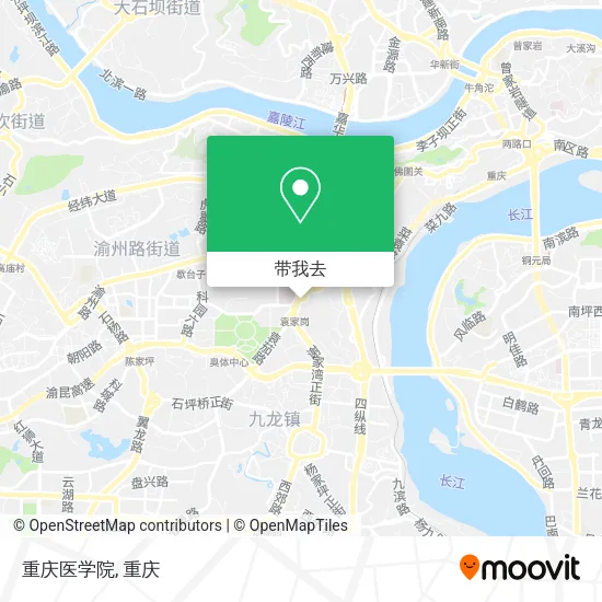 重庆医学院地图