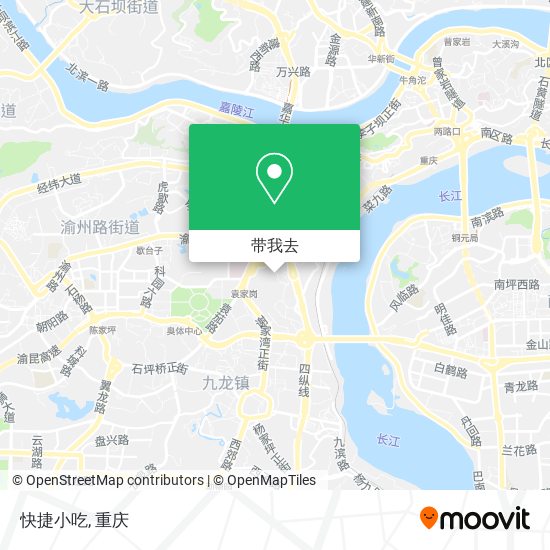 快捷小吃地图