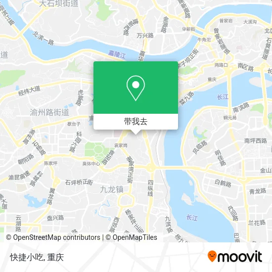 快捷小吃地图