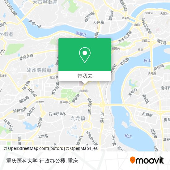 重庆医科大学-行政办公楼地图