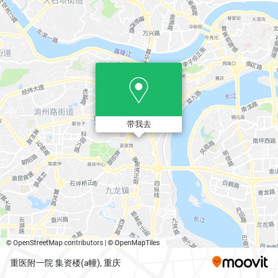 重医附一院 集资楼(a幢)地图