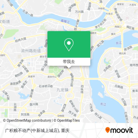 广积粮不动产(中新城上城店)地图