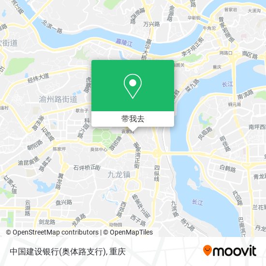 中国建设银行(奥体路支行)地图
