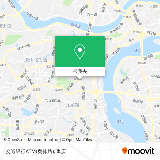 交通银行ATM(奥体路)地图