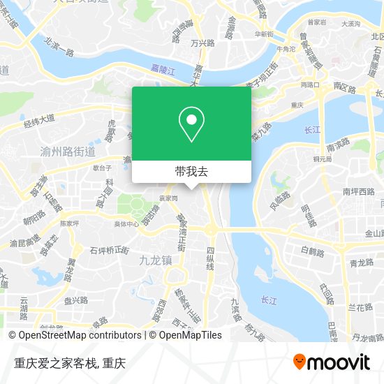 重庆爱之家客栈地图