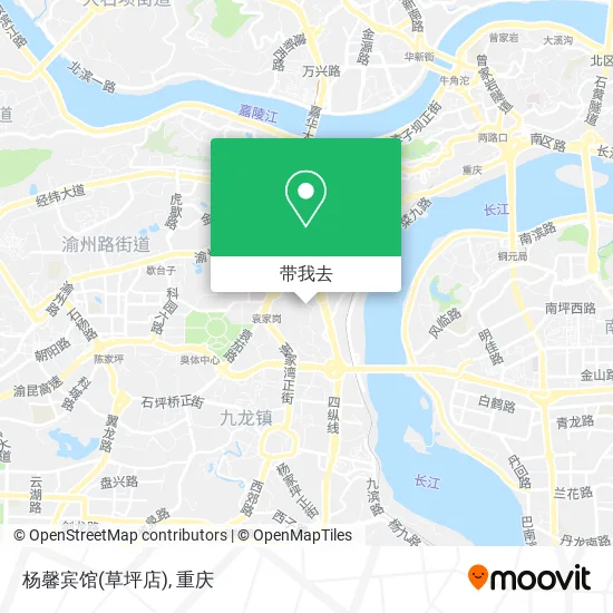杨馨宾馆(草坪店)地图