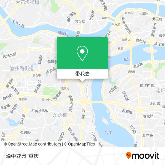 渝中花园地图