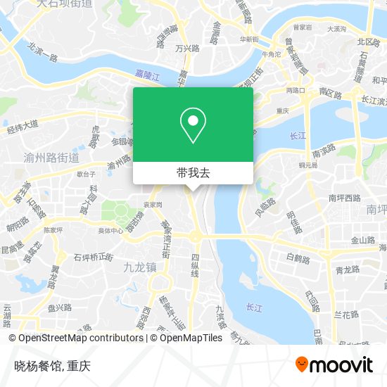 晓杨餐馆地图