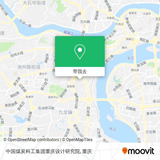 中国煤炭科工集团重庆设计研究院地图