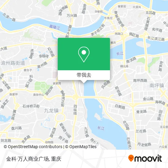 金科·万人商业广场地图