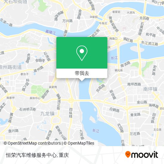 恒荣汽车维修服务中心地图