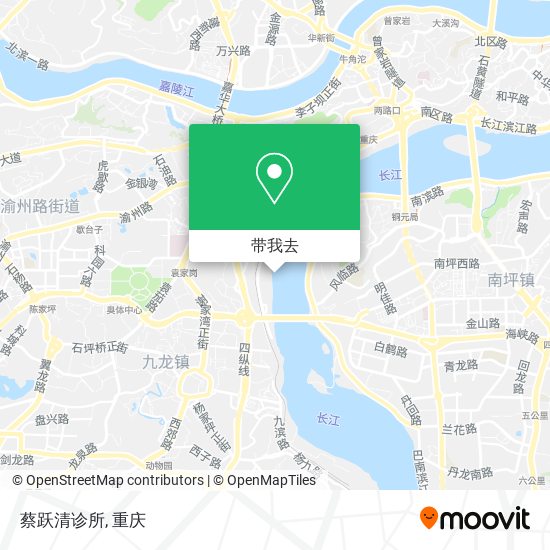蔡跃清诊所地图