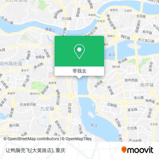 让鸭脑壳飞(大黄路店)地图