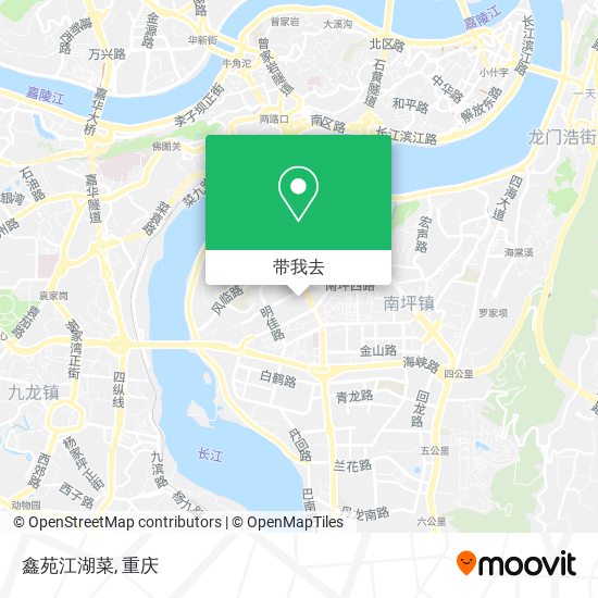 鑫苑江湖菜地图