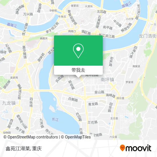 鑫苑江湖菜地图