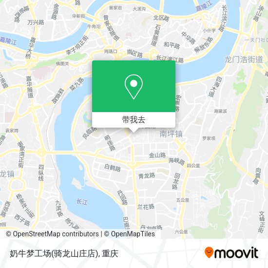 奶牛梦工场(骑龙山庄店)地图
