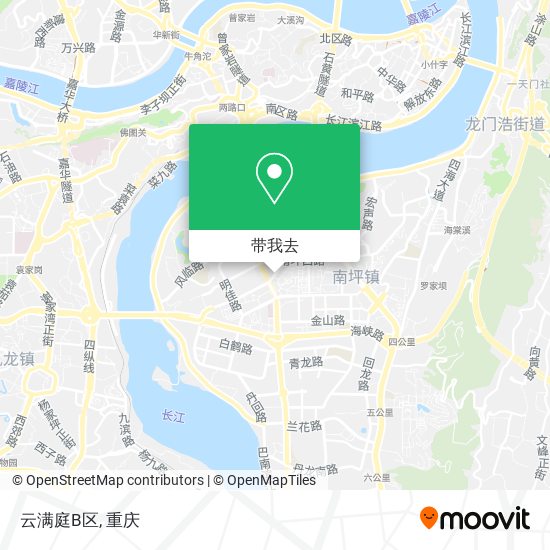 云满庭B区地图