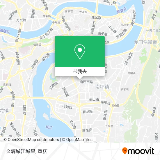 金辉城江城里地图