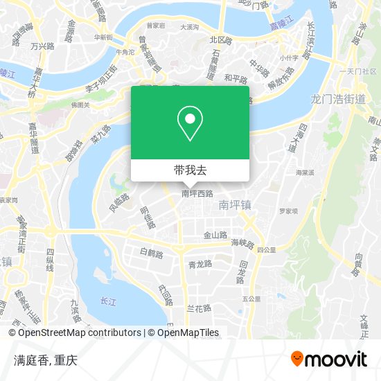 满庭香地图