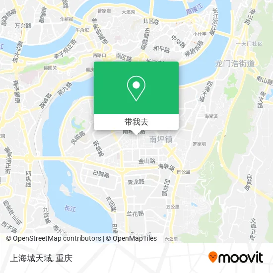 上海城天域地图