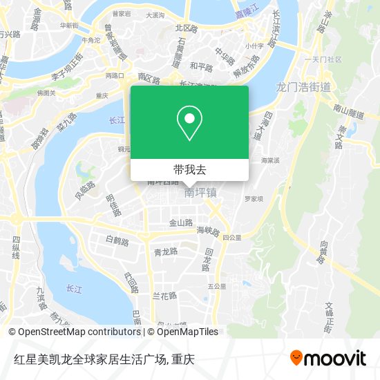 红星美凯龙全球家居生活广场地图