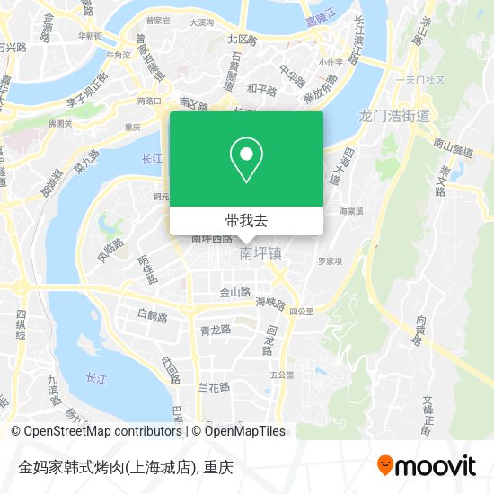 金妈家韩式烤肉(上海城店)地图