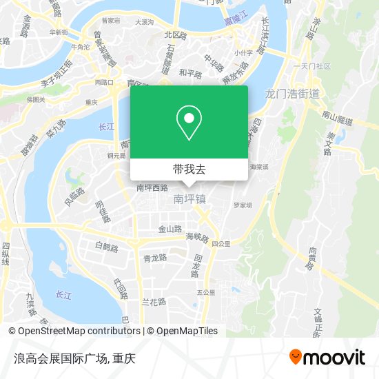 浪高会展国际广场地图