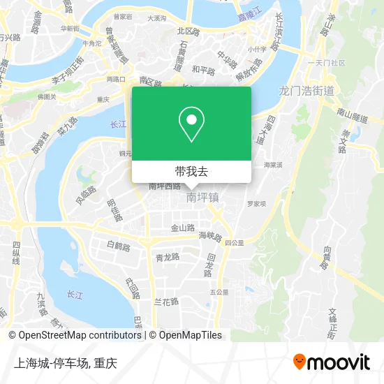 上海城-停车场地图