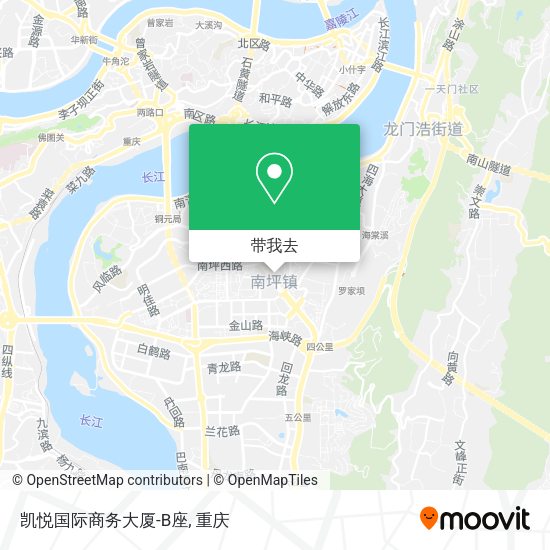 凯悦国际商务大厦-B座地图
