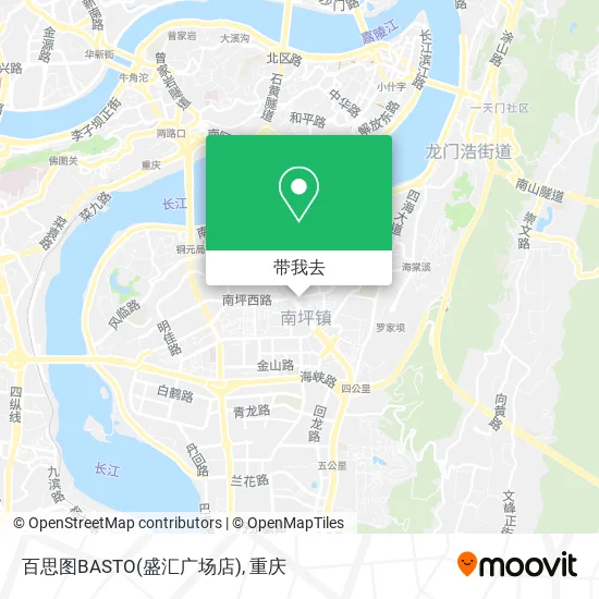 百思图BASTO(盛汇广场店)地图