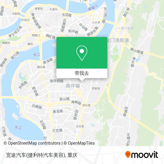 宽途汽车(捷利特汽车美容)地图